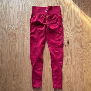 Violate the Dress Code Red Leggings